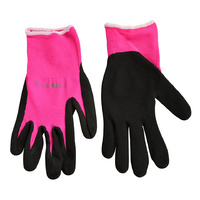 Fluorescent Garden Gloves - Pink - Medium/Large