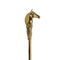 Brass Shoe Horn - Horse