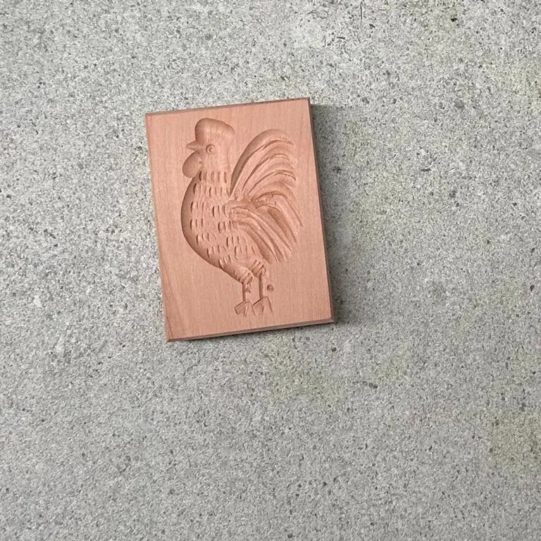 Biscuit Mould - Cockeral Pearwood