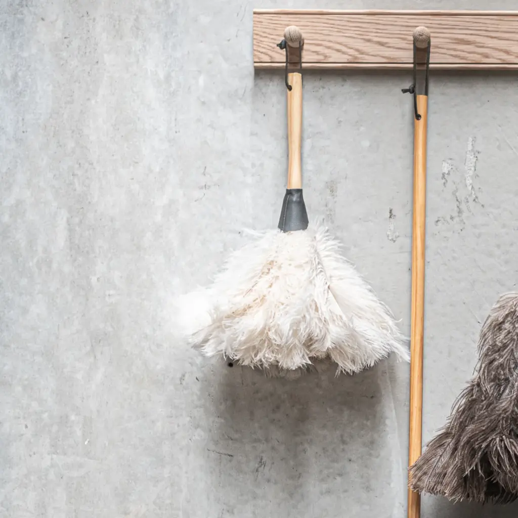 Ostrich Feather Duster - 350mmm Cream