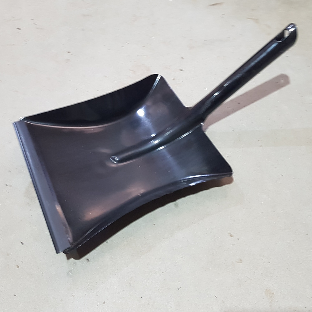 Black Dustpan - Rubber Lip