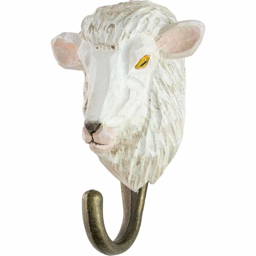 Hand Carved Hook - Sheep