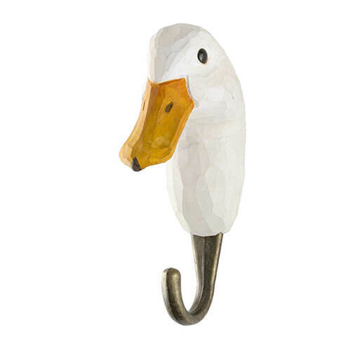 Hand Carved Hook - Duck