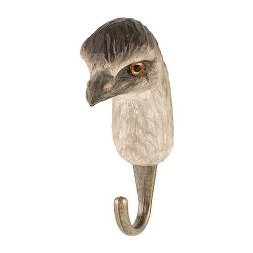 Hand Carved Hook - Emu