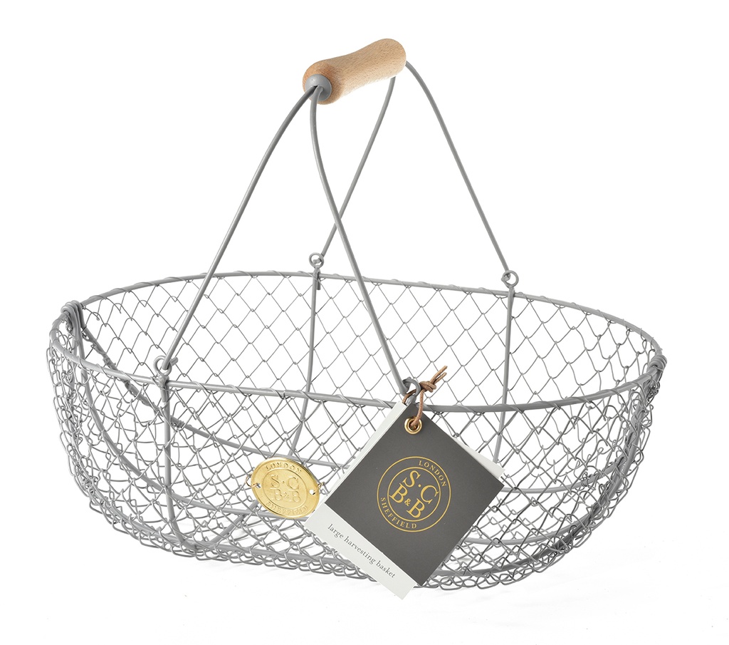 Sophie Conran - Harvesting Basket (Grey, Large)