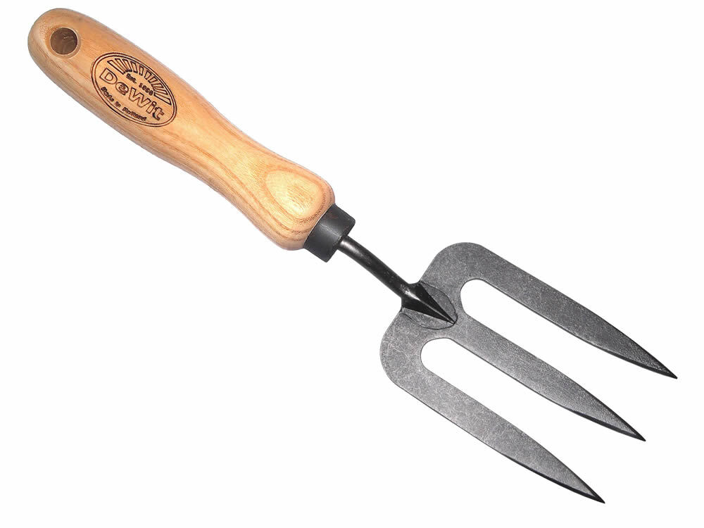 DeWit Hand Fork - Ash Handle 140mm
