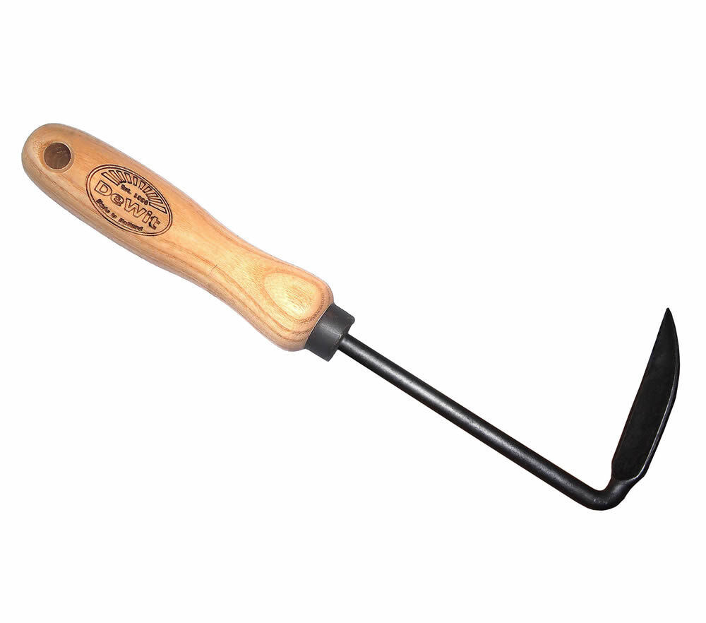 DeWit Cape Cod Weeder Right Handed Ash Handle 140mm