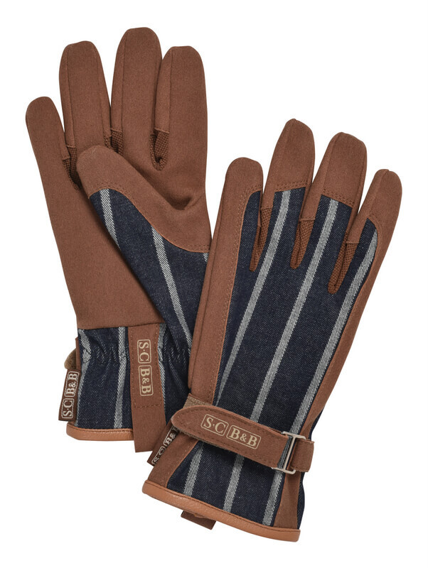 Sophie Conran - Everyday Gloves Blue Ticking