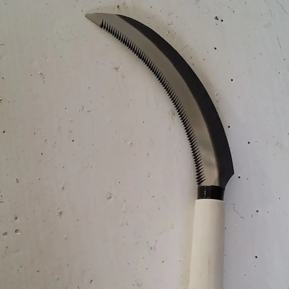Curved Serrated Hand Sickle or Kama