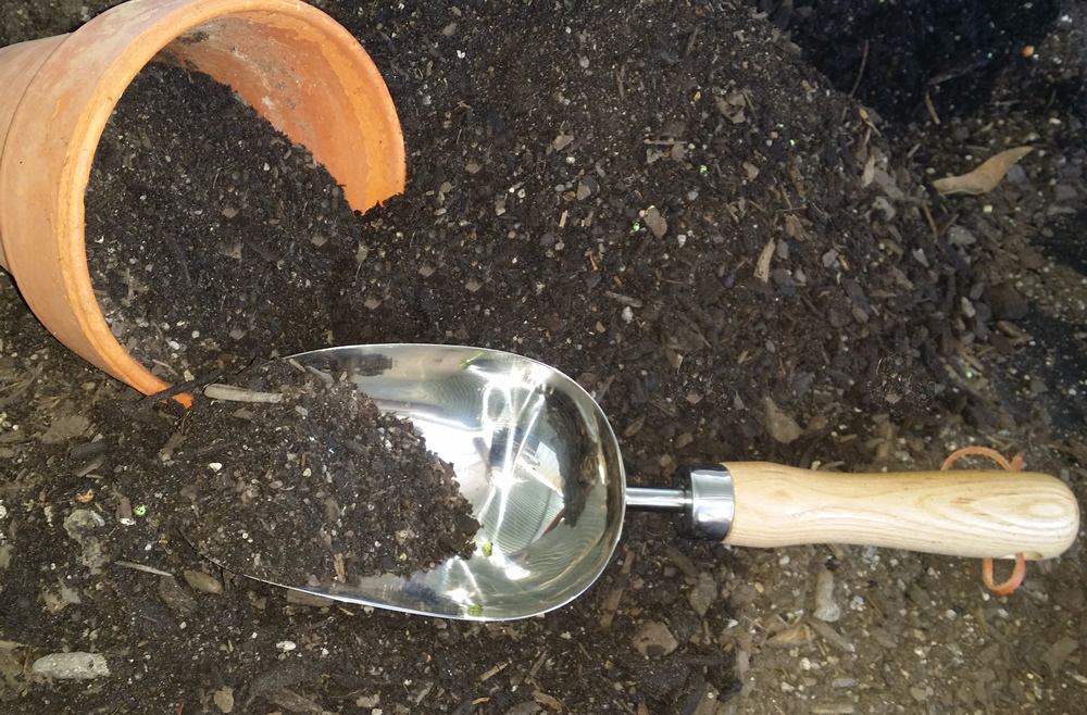 Stainless Steel Soil Scoop