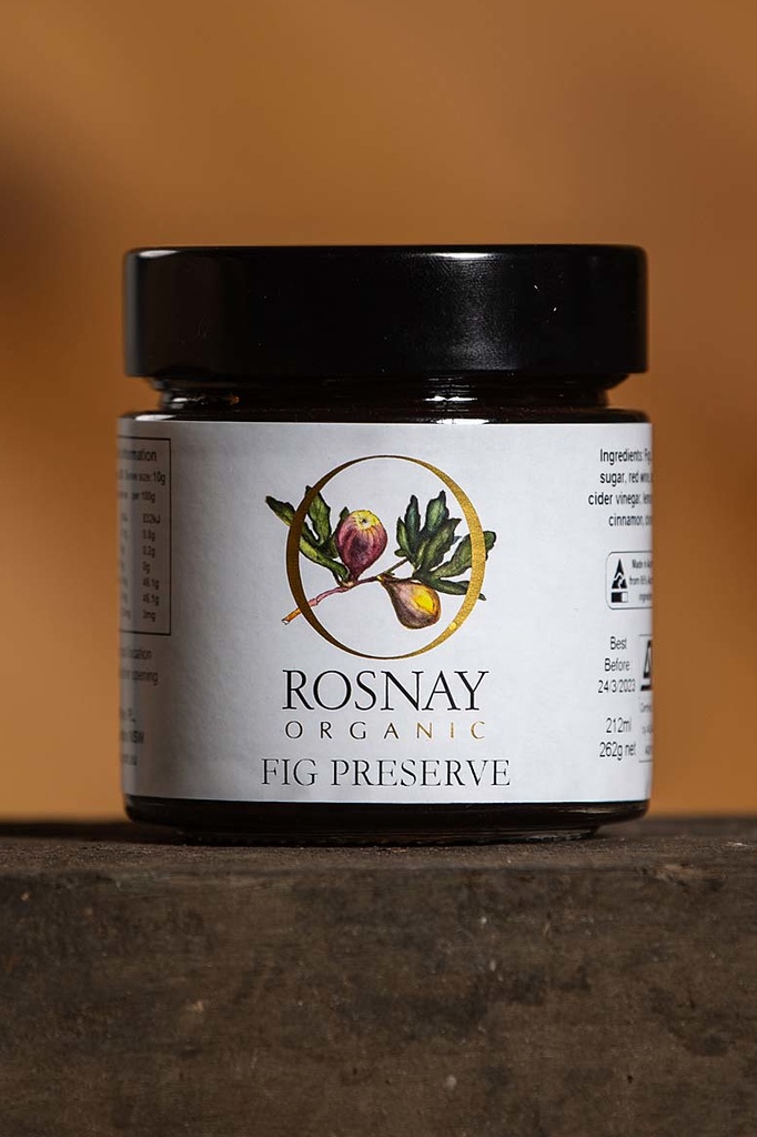 Rosnay Organic Fig Preserve 250ml