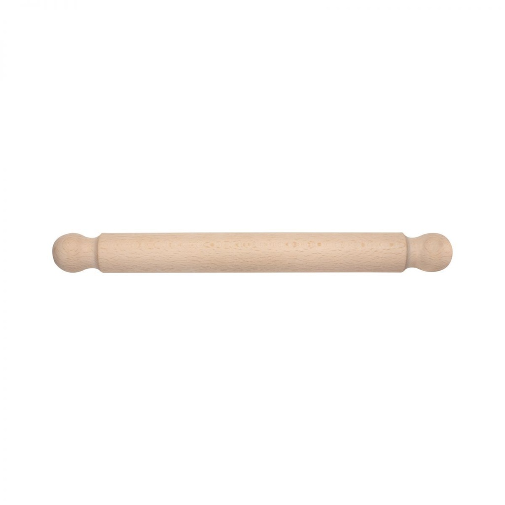Wooden Rolling Pin, Beech, 400L x 40D mm