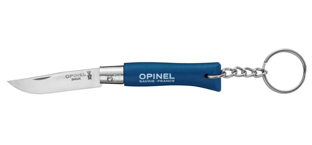 Opinel No.04 Keyring - Blue