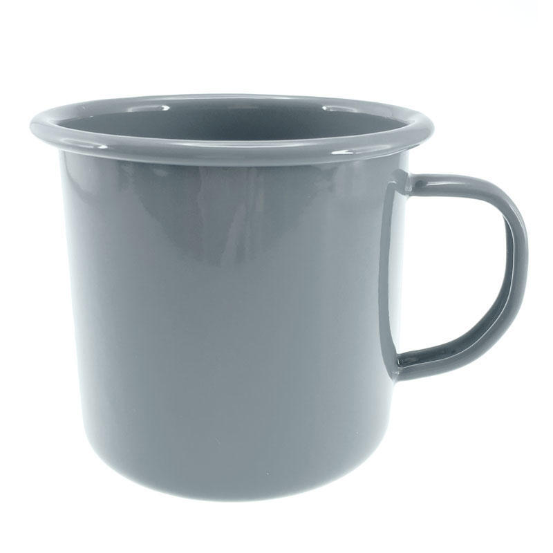 Enamel Mug - Grey 500mL