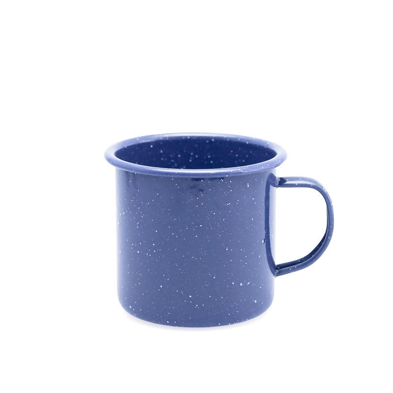 Enamel Large Mug 500mL - Blue Speckle