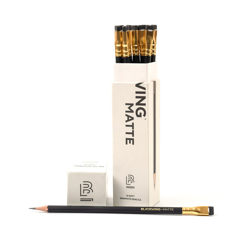 Blackwing - Matte Graphite Pencils - Pack of 12
