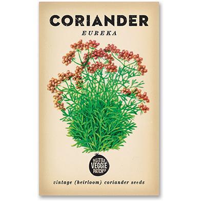 Heirloom Seeds - Coriander (Eureka)