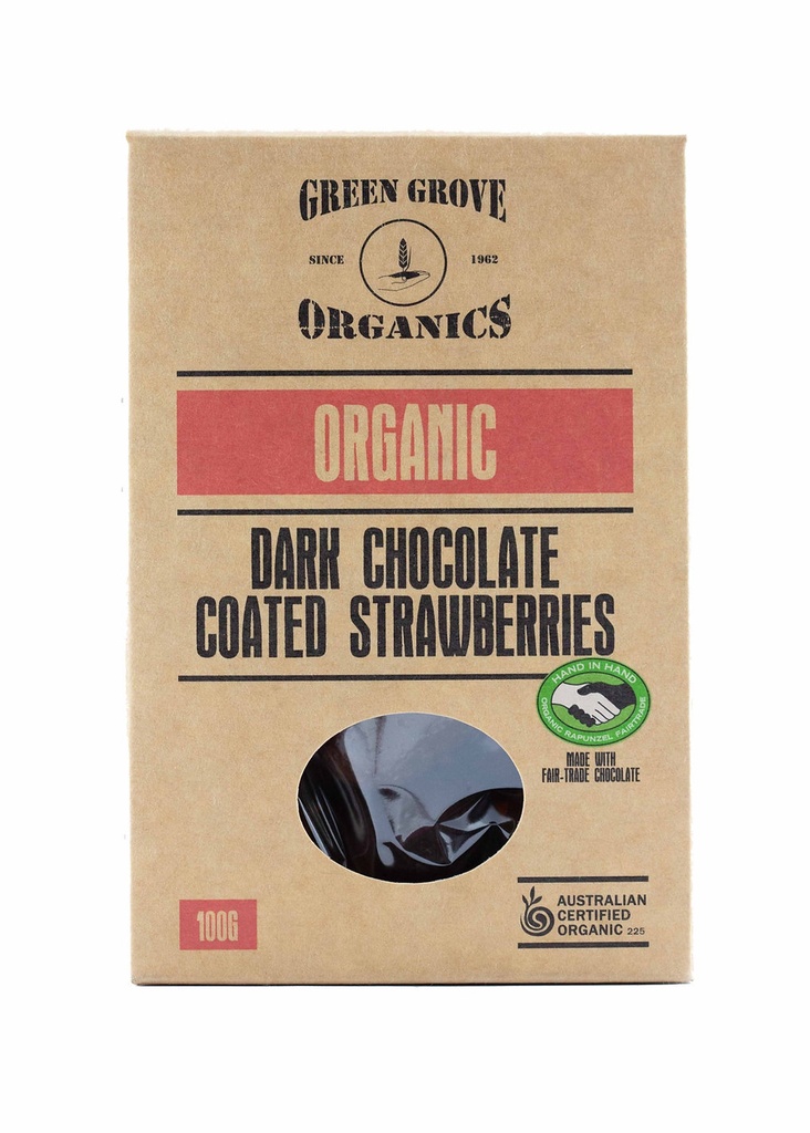 Dark Chocolate Coated Strawberries