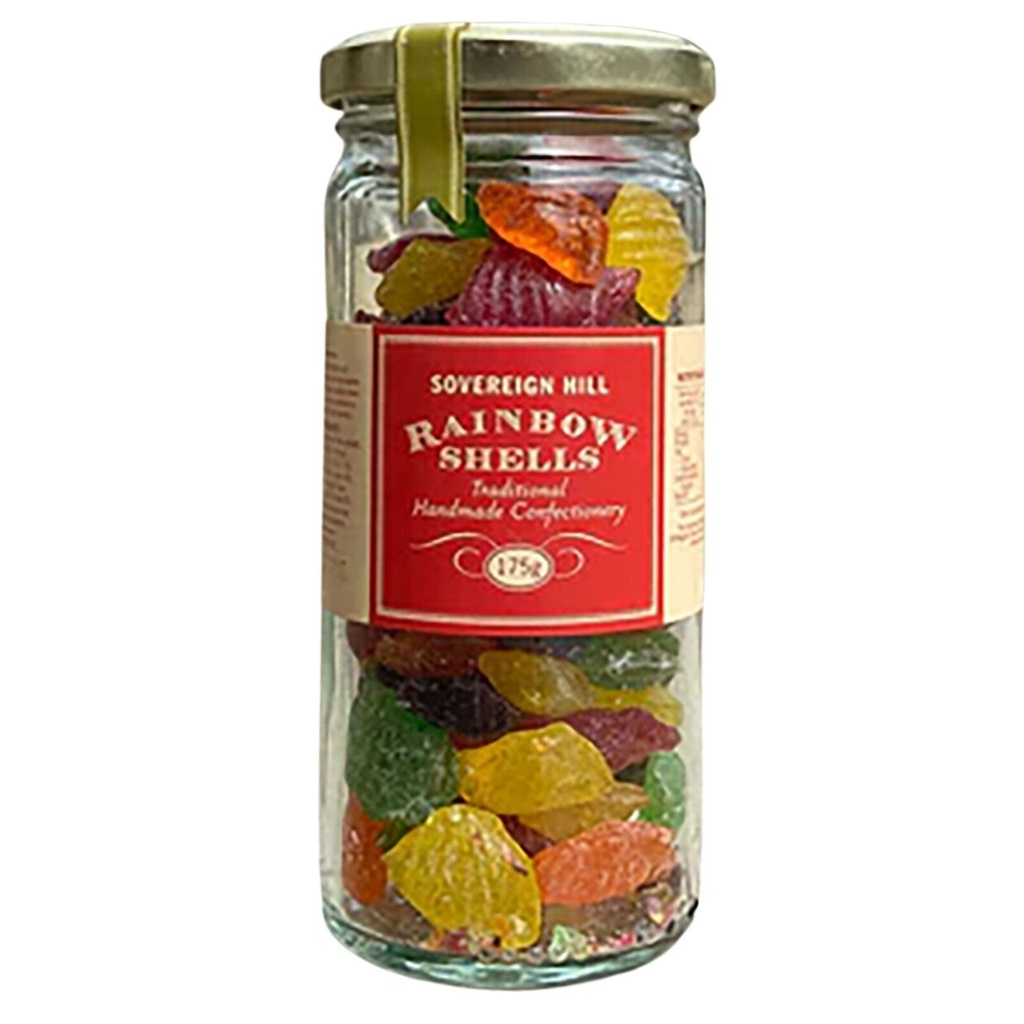 Rainbow Shells - Sovereign Hill Confectionery, 175g