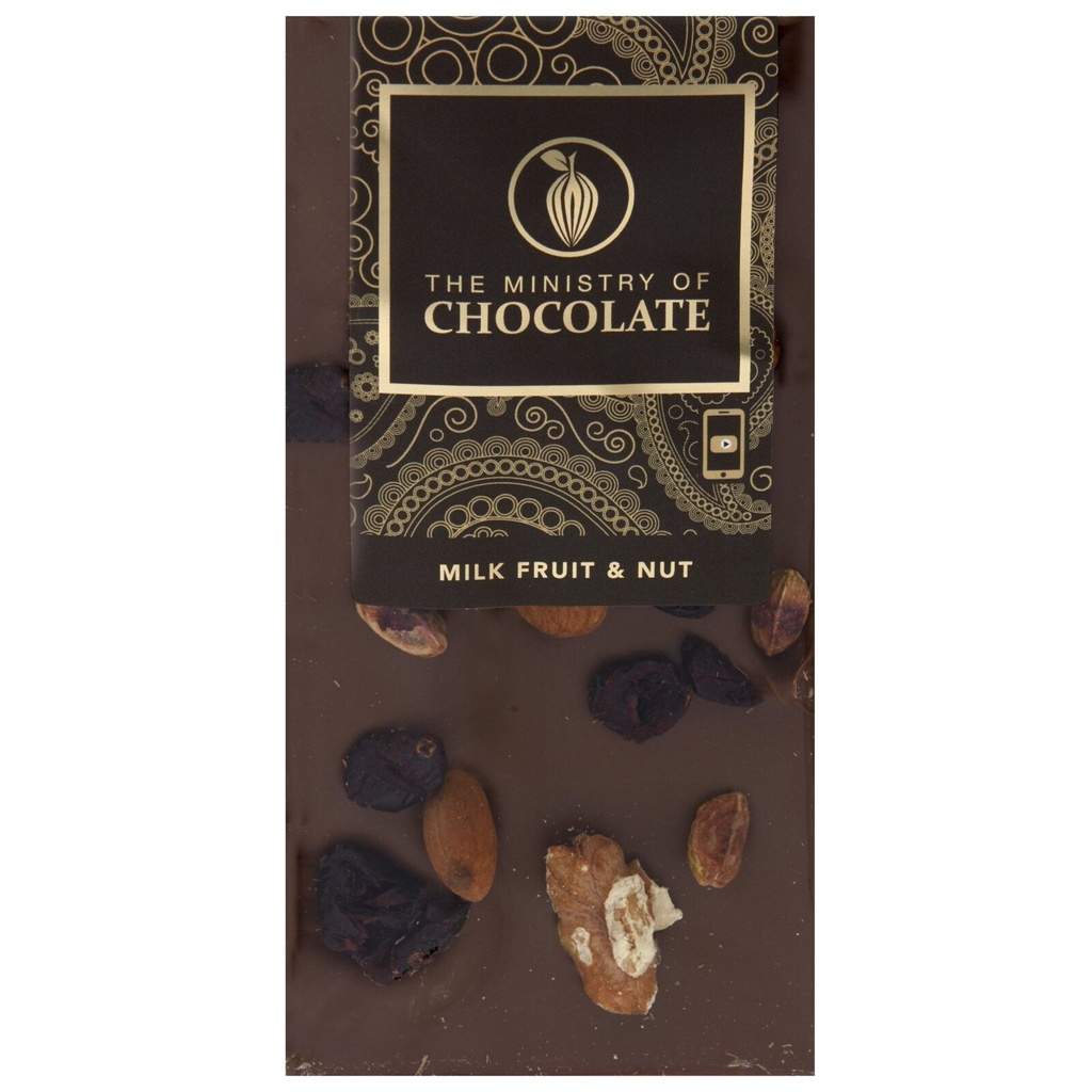 Milk Fruit & Nut Chocolate Bar, 100g