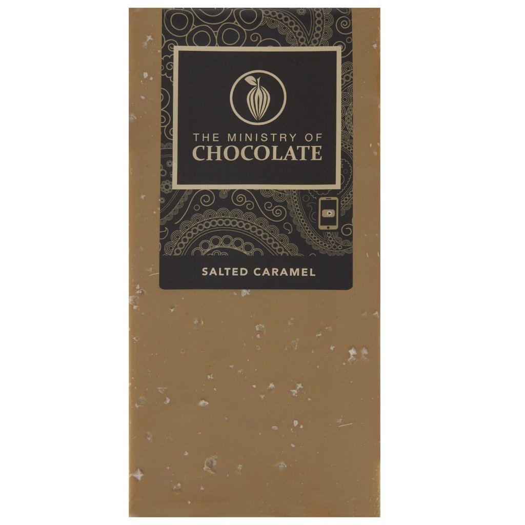 Salted Caramel 100g Milk Chocolate Bar