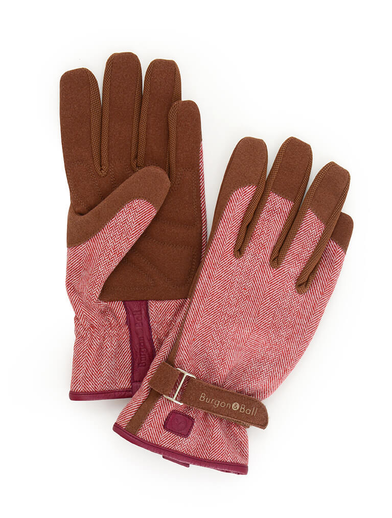 Love The Glove - Red Tweed Gloves