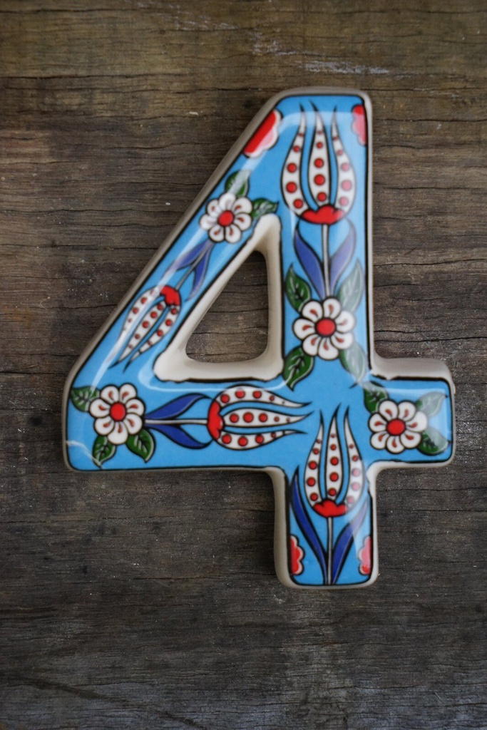 Turkish Decorative House Numbers