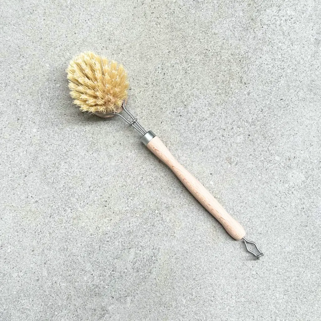 Dish Brush | Pointed Head – Natural Bristle