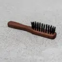Beard Brush with Handle- Pearwood 