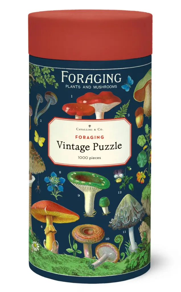 Vintage Puzzle (1000pc) -Foraging