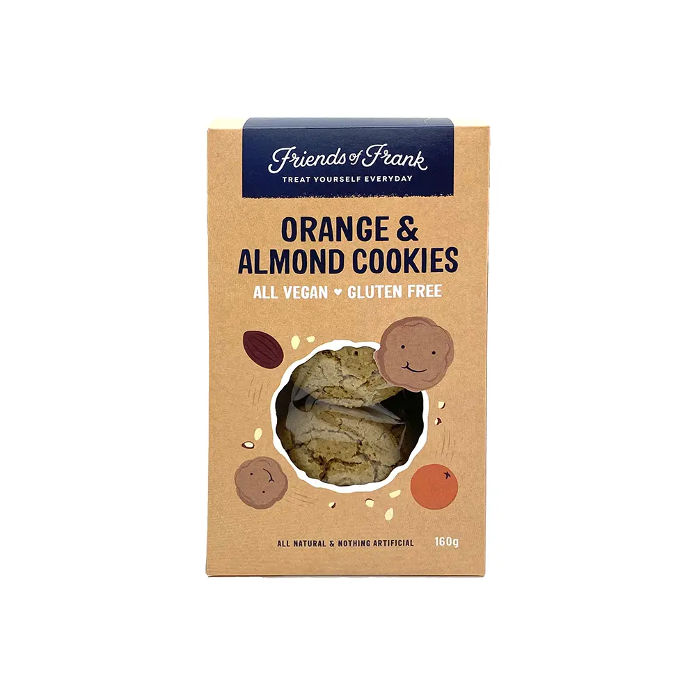 Friends of Frank Orange & Almond Cookies 160g
