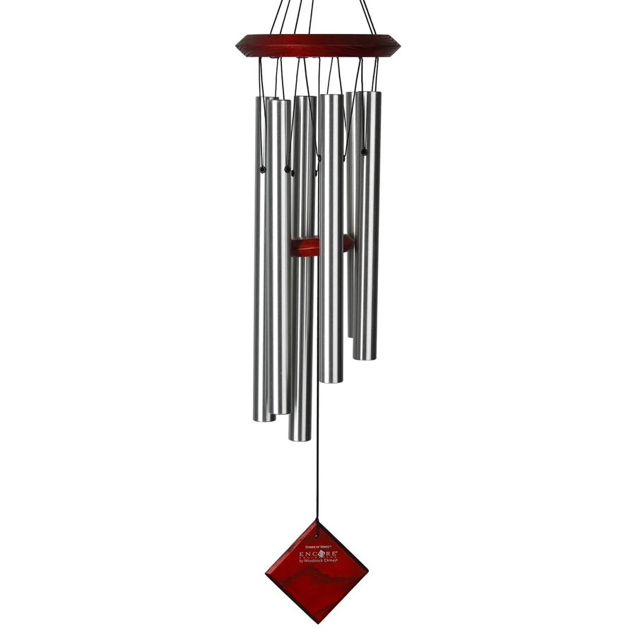 Woodstock Wind Chime - Encore® Chimes of Pluto - Silver