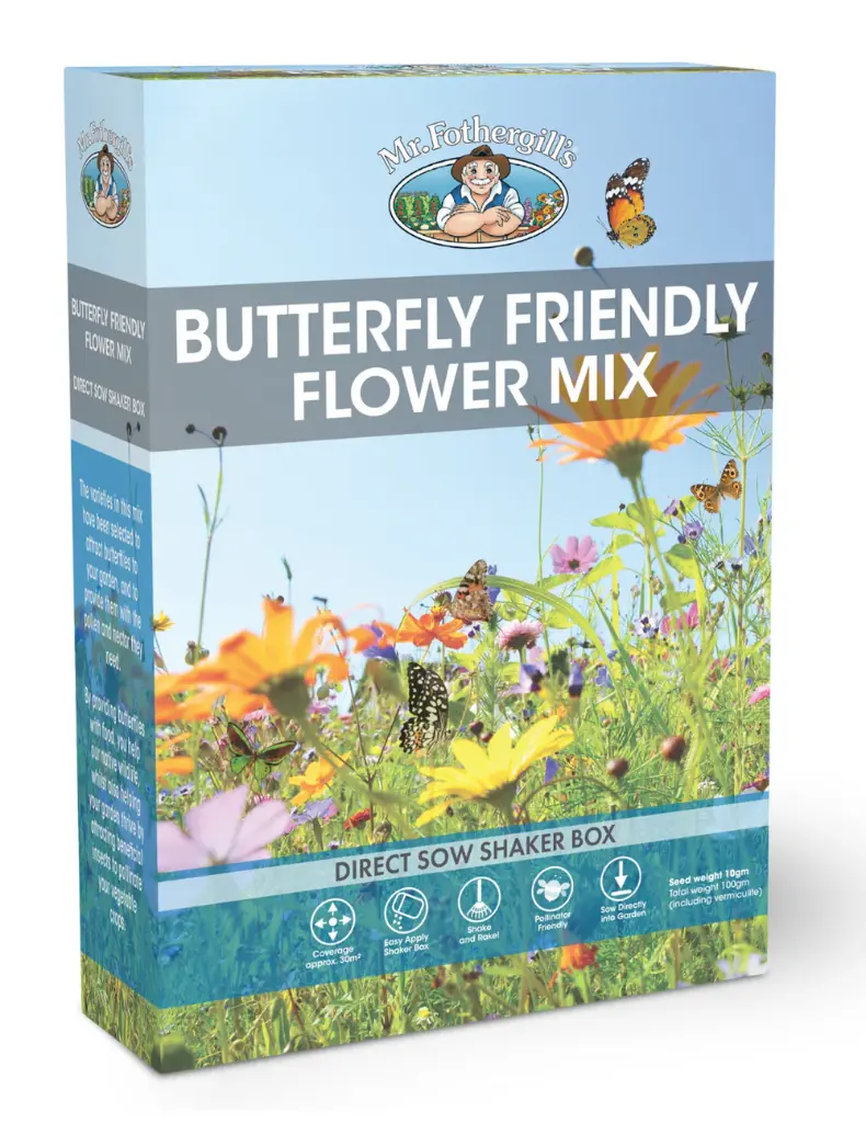 Butterfly Friendly Flower Seed Shaker