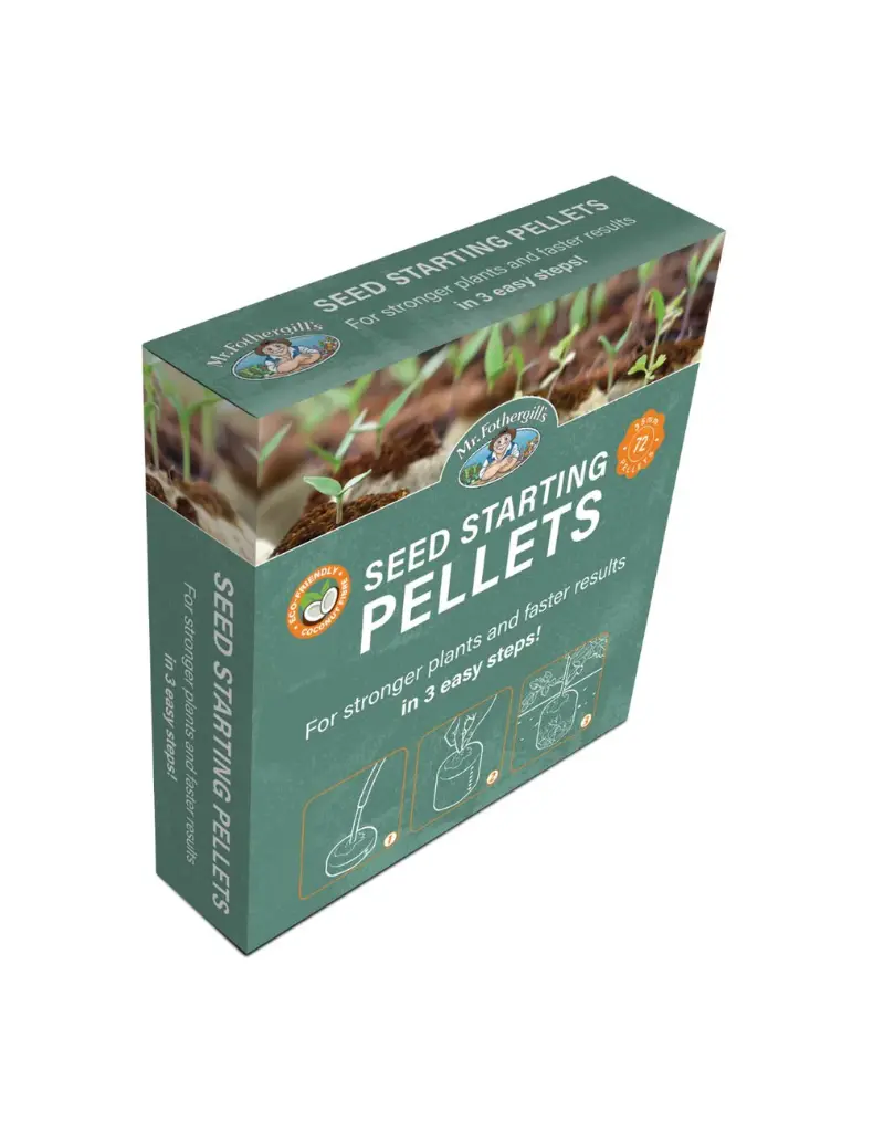 35mm Coco Fibre Seed Starting Pellets (72 Pellets)