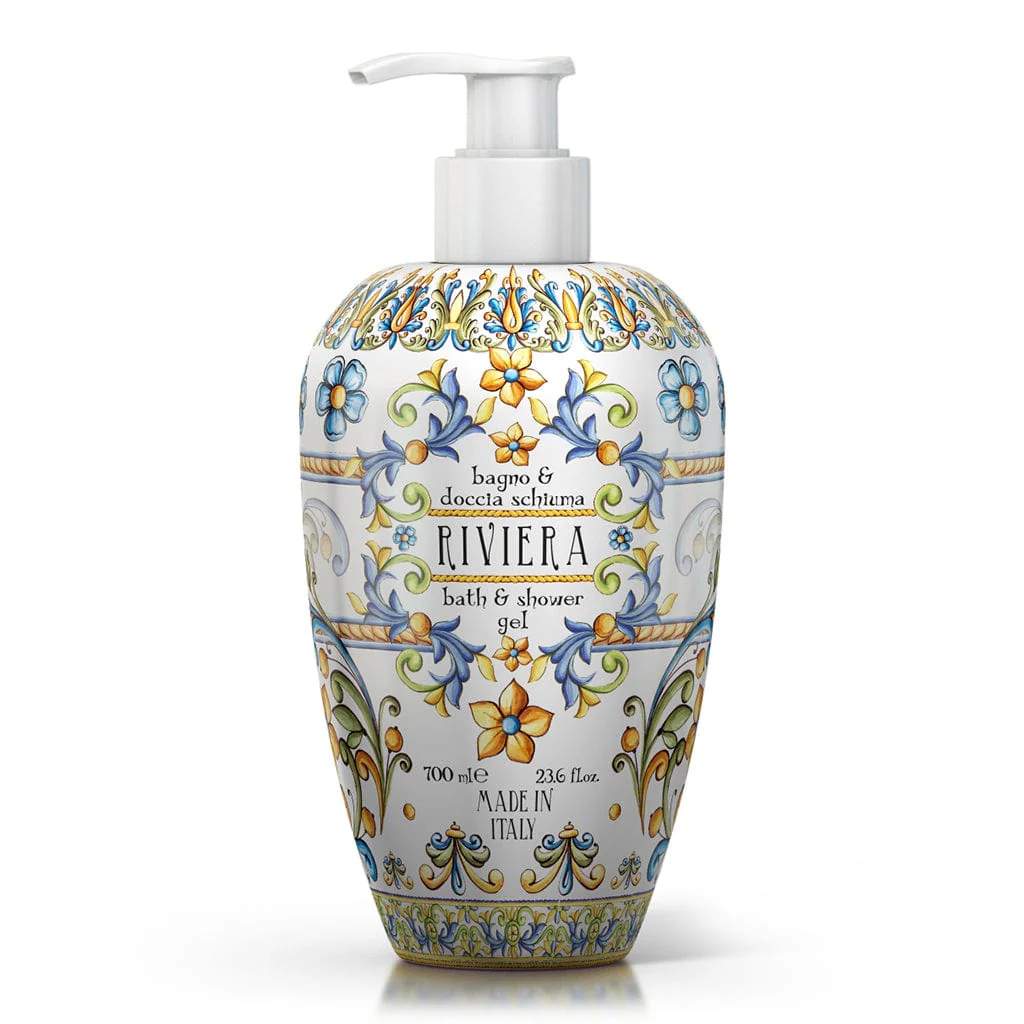 Rudy Riviera Bath and Shower Gel - Jasmine and Vanilla -(700ml)