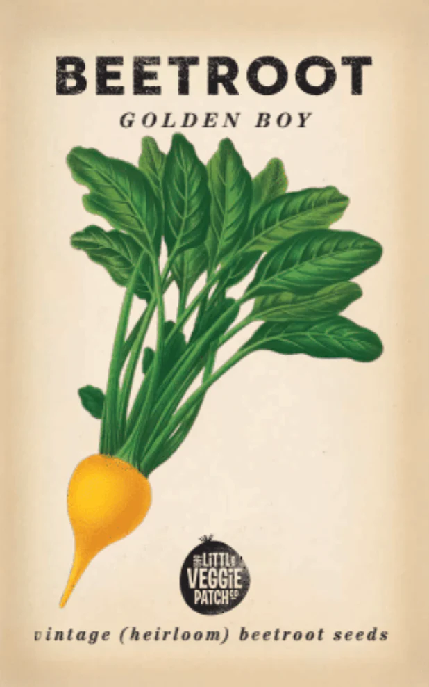 Heirloom Seeds - Beetroot 'Golden Boy' 