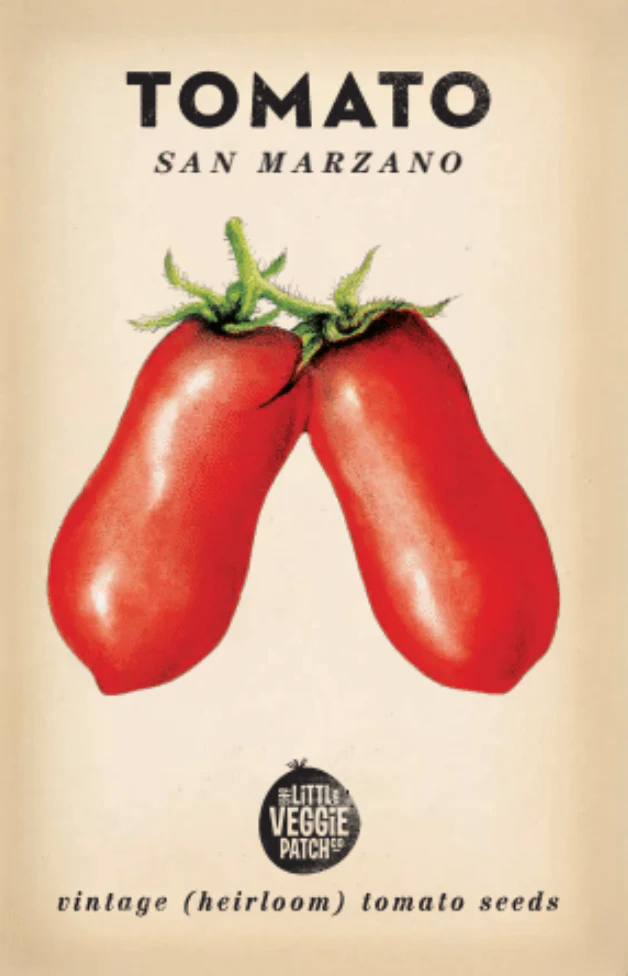 Heirloom Seeds - Tomato 'San Marzano' 
