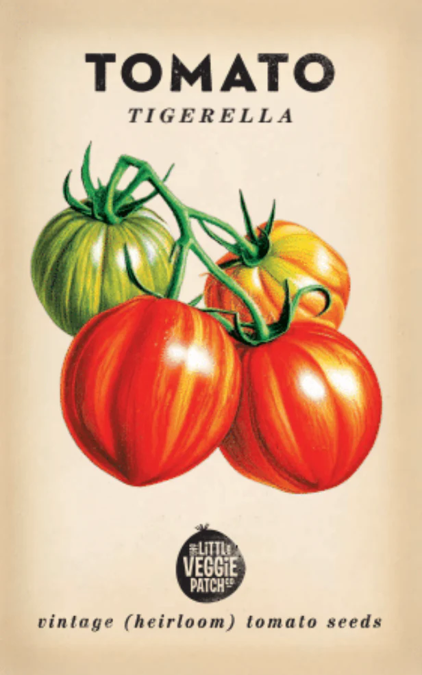 Heirloom Seeds - Tomato 'Tigerella'