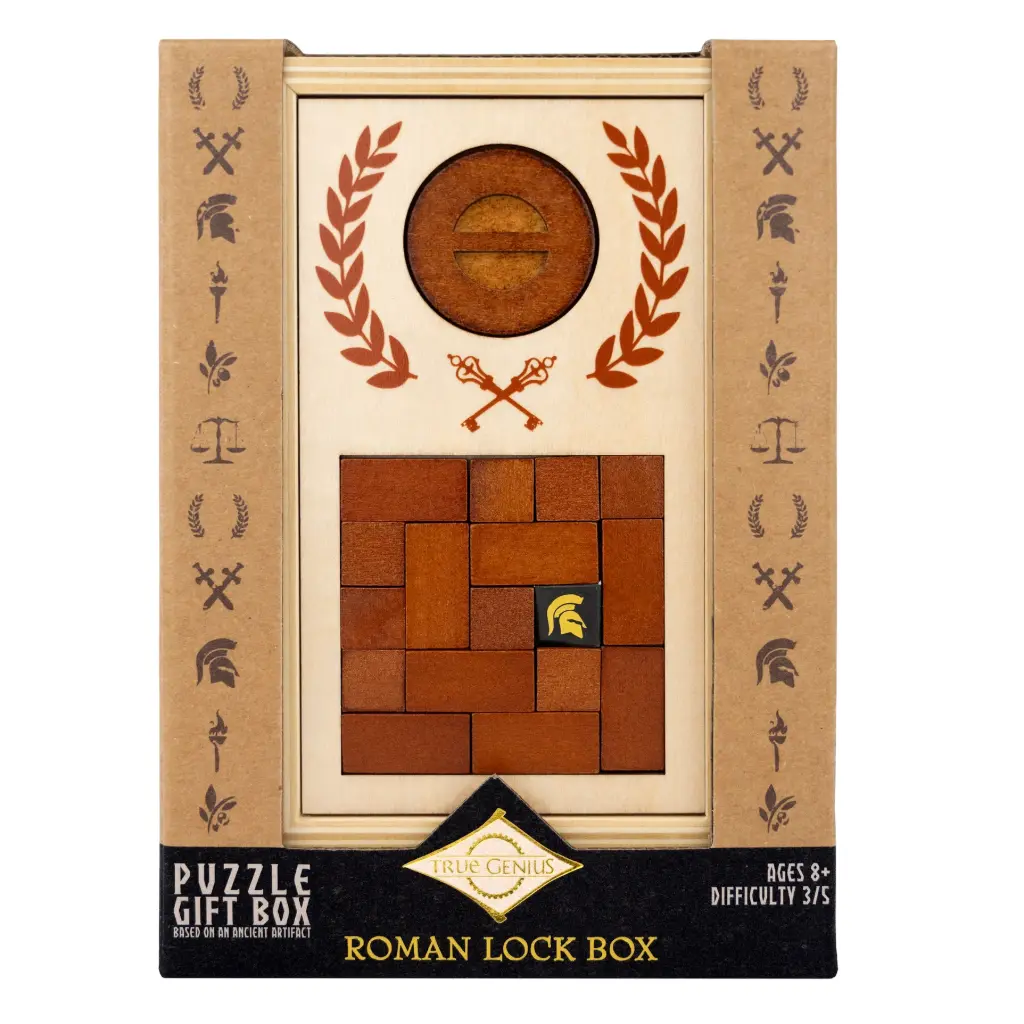 Project Genius - Roman Lock Box - Secret Gift Box