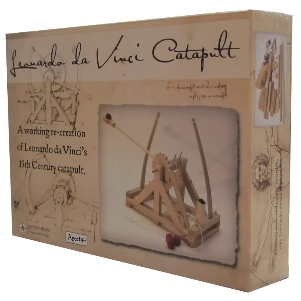 Da Vinci Catapult Wooden Kit