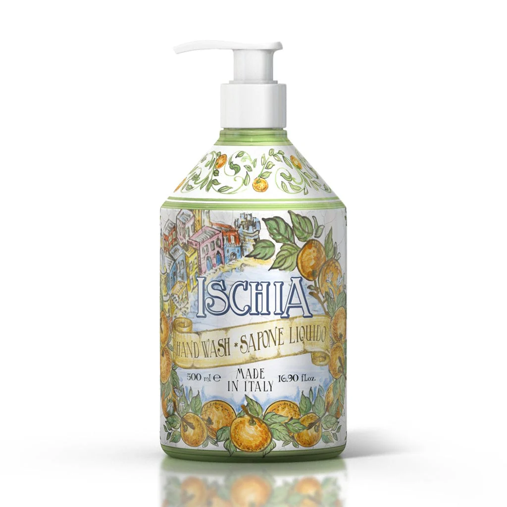 Rudy Ischia Hand Wash - Bergamot and Orange - 500ml