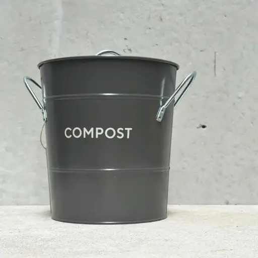 [HIECBh01] Compost Bucket - Charcoal