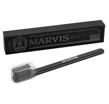 [29991] Marvis Toothbrush - Black Medium