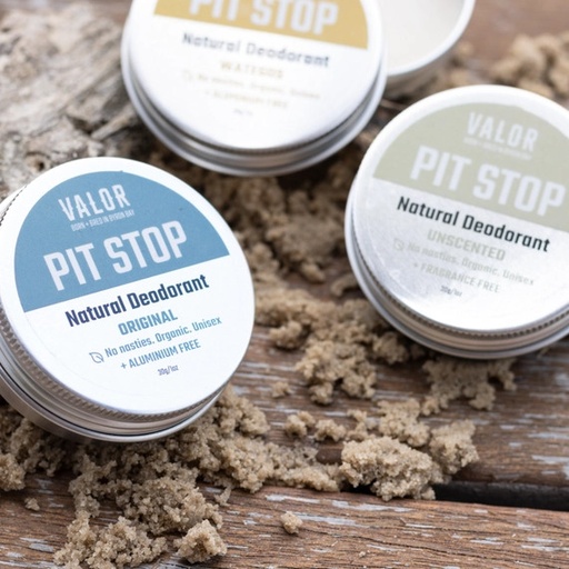 [VA115M] Valor Pit Stop Mini Deodorant - Unscented