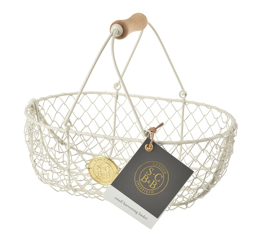 [2741] Sophie Conran - Harvesting Basket (Buttermilk, Small)