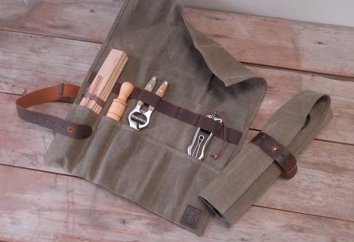 [2678] Waxed Canvas Utility Roll