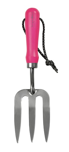 [2446] FloraBrite Hand Fork - Pink