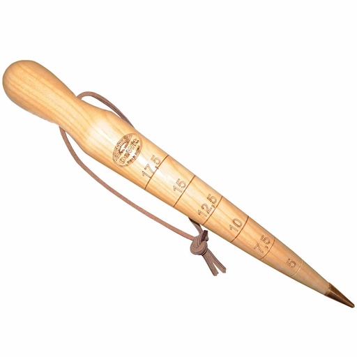 [2960] DeWit Wooden Dibber with Brass Point