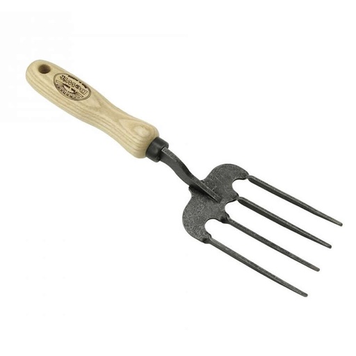 [2965] DeWit Twisted 4 Tine Handfork - 140mm