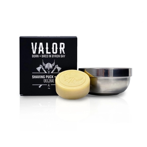 [VA101] Valor Shaving Puck & Bowl Set - Original Scent